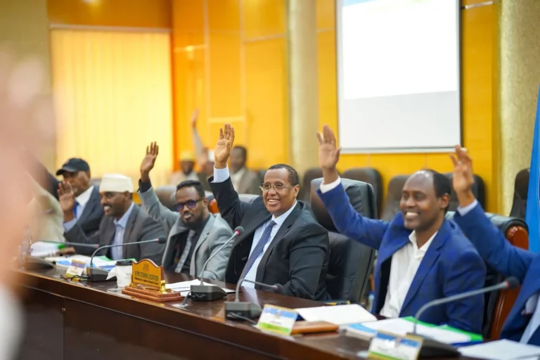 goverment ministerial cabinet voting for Puntland's 2026 budget